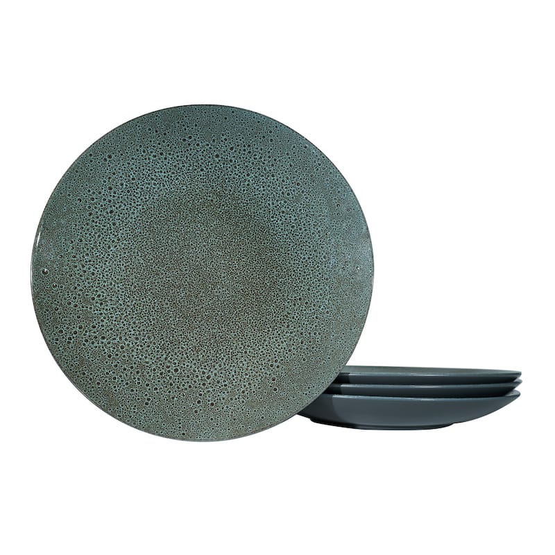Red Vanilla Blue Coupe Service Platter 12.50"