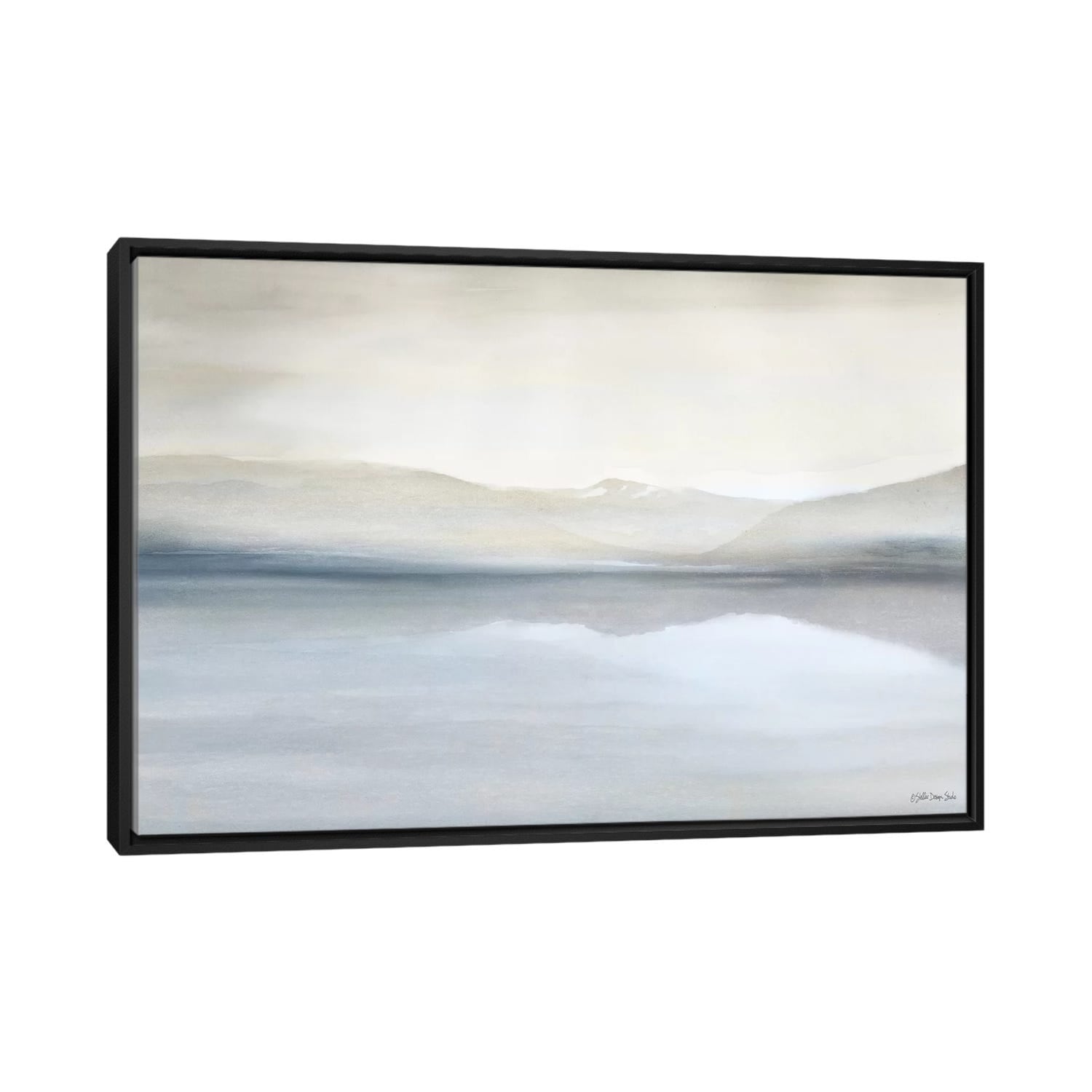 iCanvas "Lake Majesty" by Stellar Design Studio Framed Canvas Print