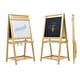preview thumbnail 1 of 25, Little Partners Folding Artist EZ Easel Natural