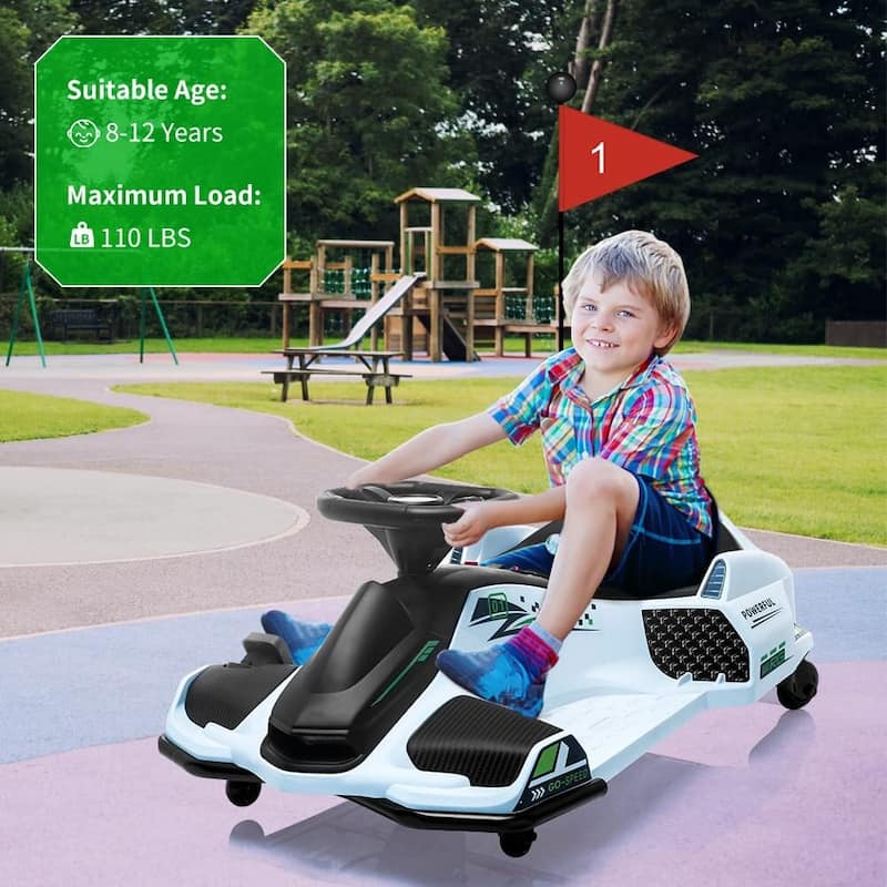 24V Kids Ride On Drifting Car with 180W Brushless Motor