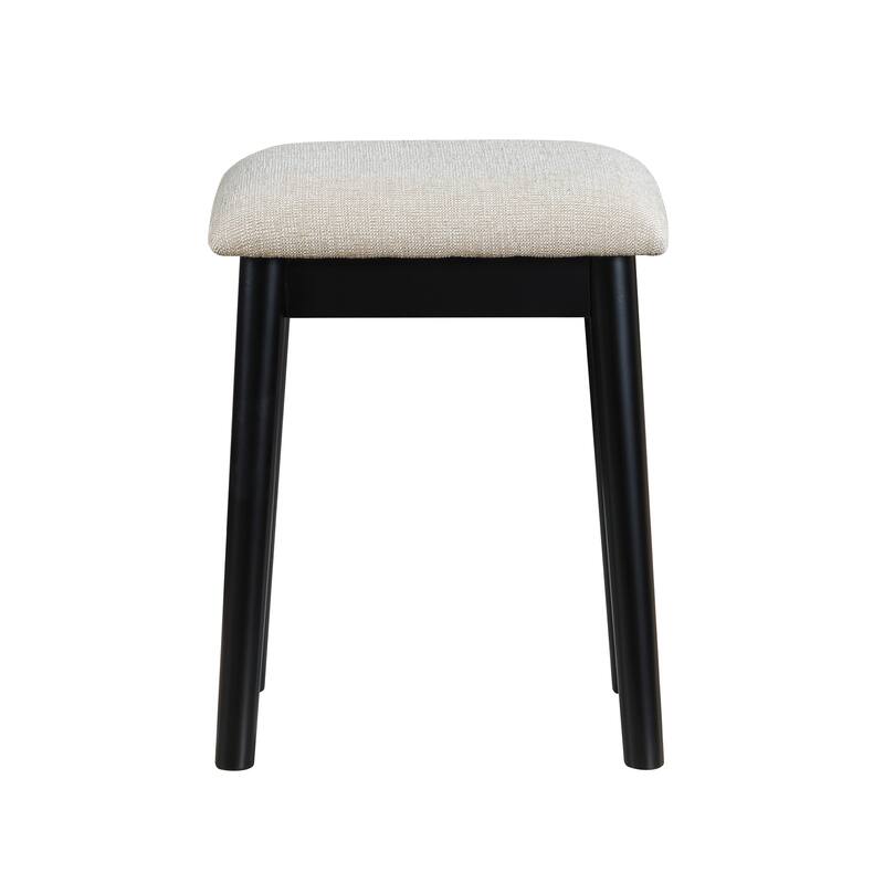 Beautiful Vanity Dresser with Mirror and Stool Set Storage Drawers Bedroom Furniture 1pc