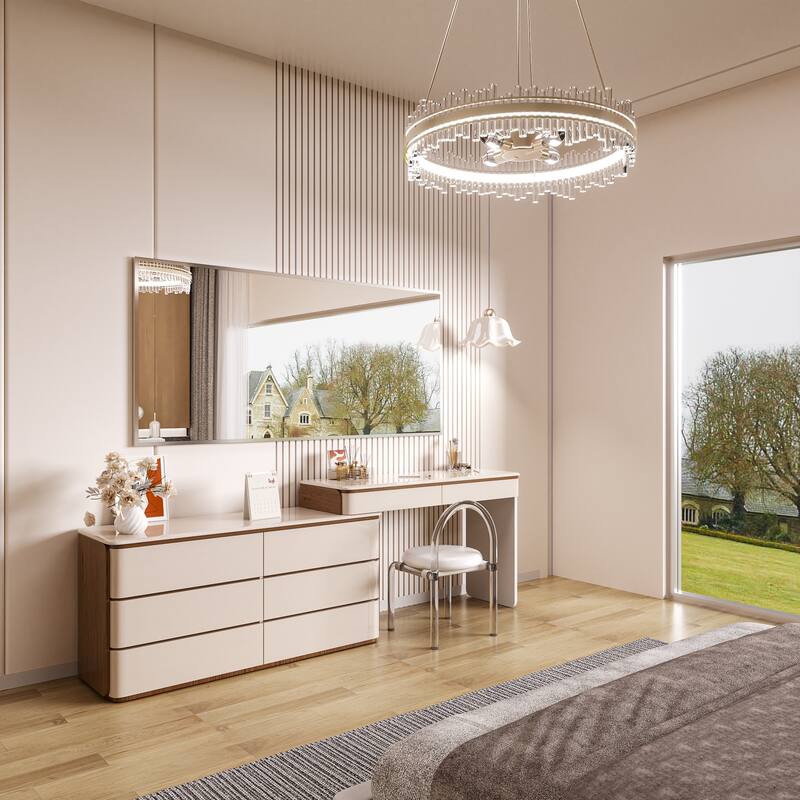 QuivaraView Wall Mounted Aluminum Frame Bathroom Vanity Mirror