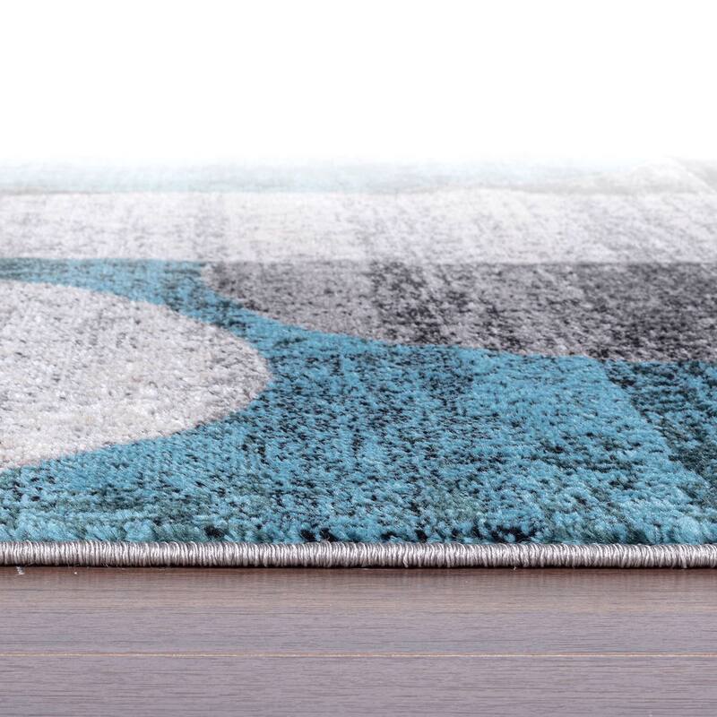 Modern Geometric Design Area Rug