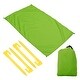 preview thumbnail 1 of 3, 43" x 28" Beach Blanket Waterproof Picnic Mat with Carry Bag Green