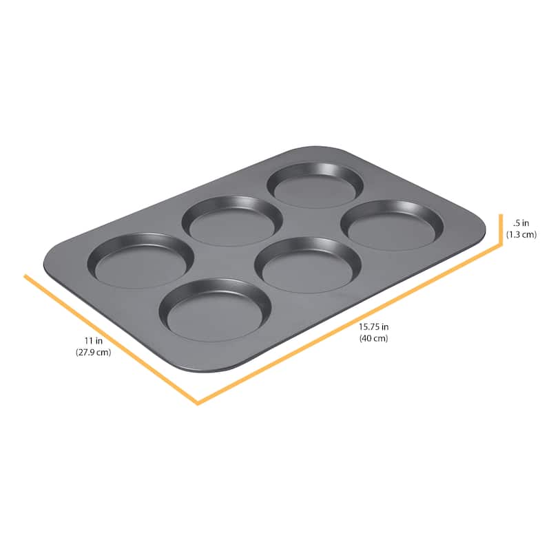 Chicago Metallic Muffin Top Pan, Makes 6