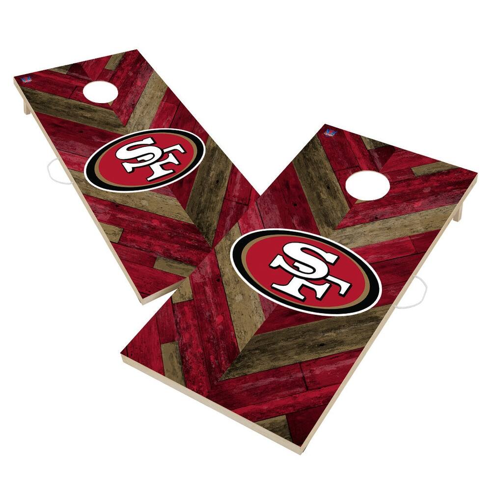 San Francisco 49ers NFL Cornhole Board Set