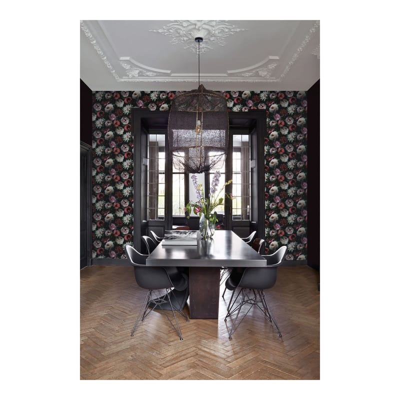 ESTA Home Contessa Ruby Flowers Wallpaper - 20.9 x 396 x 0.025