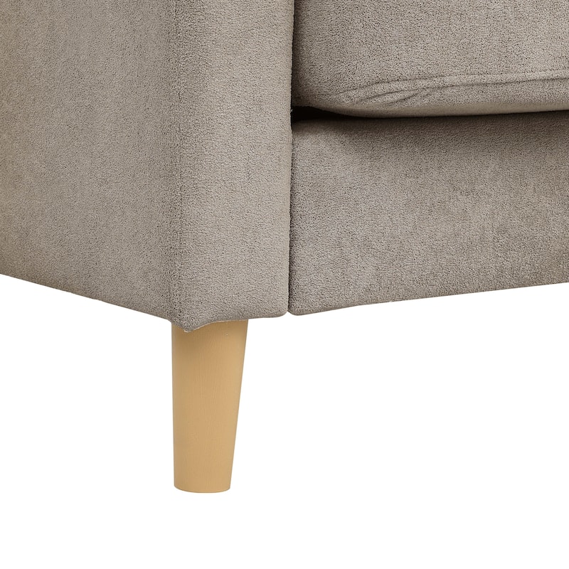 Modern Minimalist 2-Seater Sofa For Smaller Spaces,Apartments,Or Offices