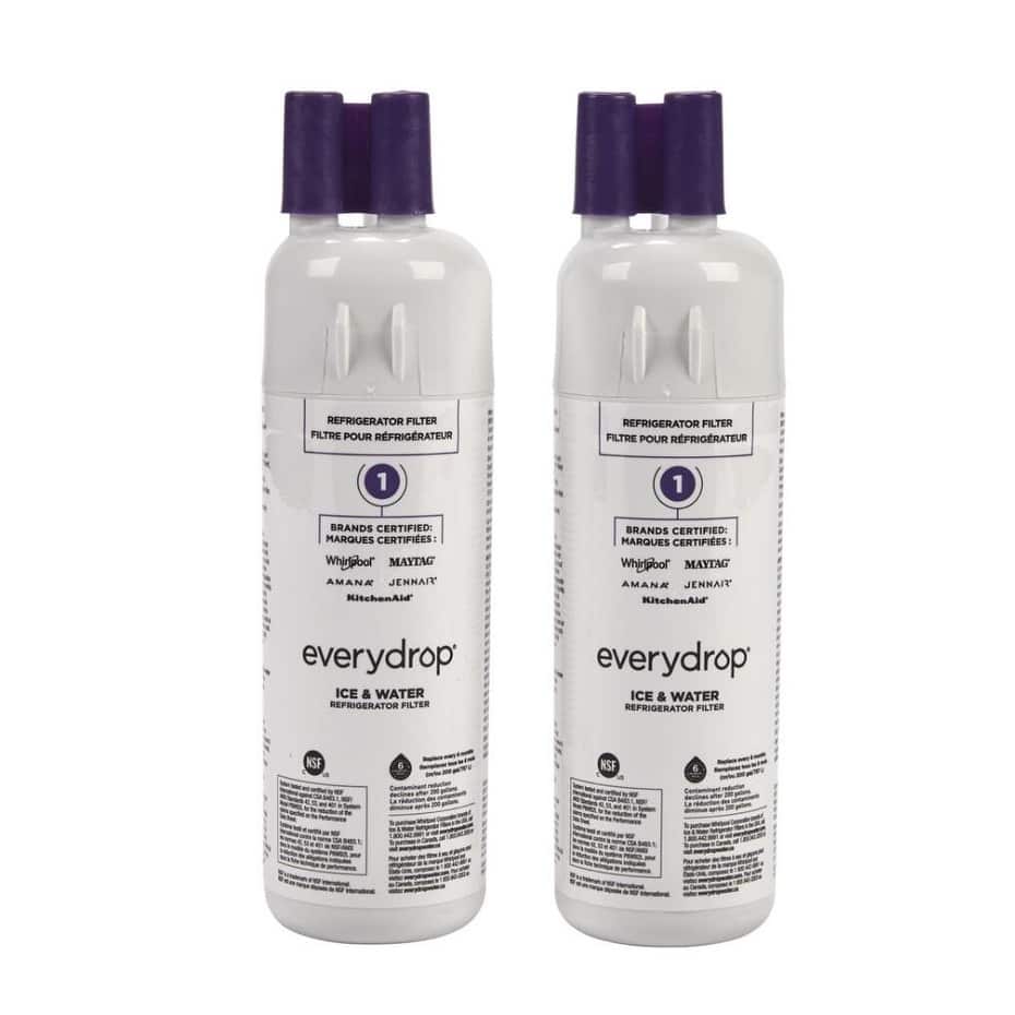 Everydrop by Whirlpool Ice & Water Refrigerator Filter 1, EDR1RXD1