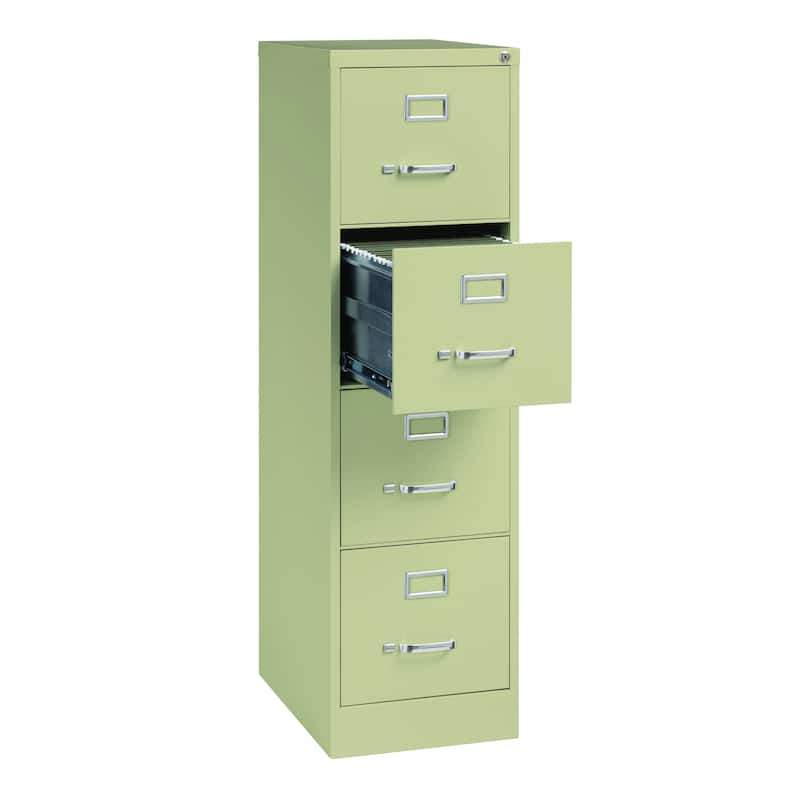 Hirsh Commercial 22"D 4-drawer Letter Vertical File Cabinet