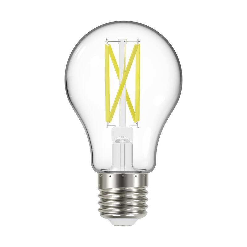 10.5 Watt A19 LED 75 Watt Replacement Clear Medium base 3000K 120 Volt 4-Pack