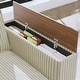 preview thumbnail 30 of 34, GDFStudio - Jackson Oversized L-Shaped Corduroy Corner Couch with Armrest Storage