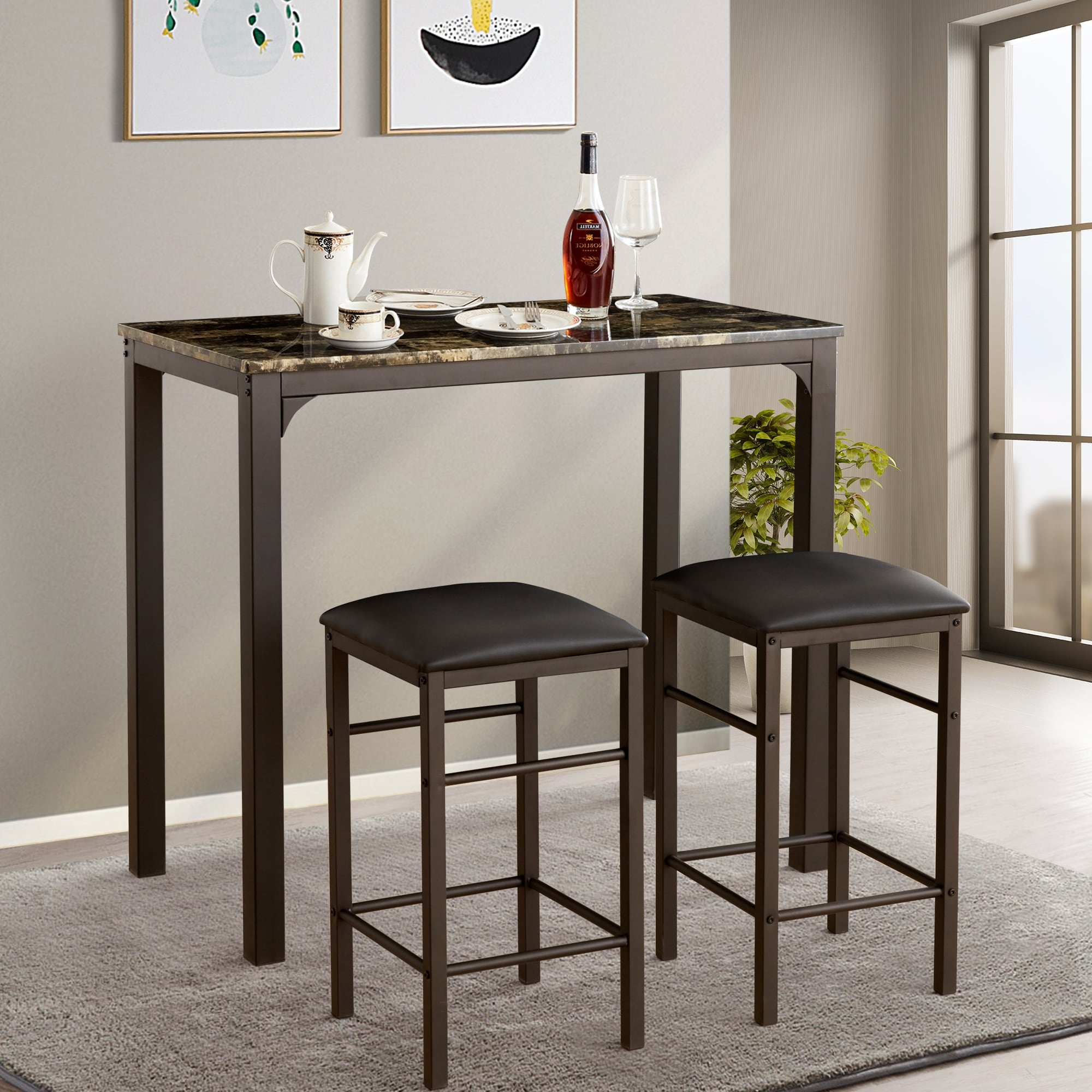 Kitchen Bar Table And Chairs : Bar Tables Bar Stools The Furniture Co