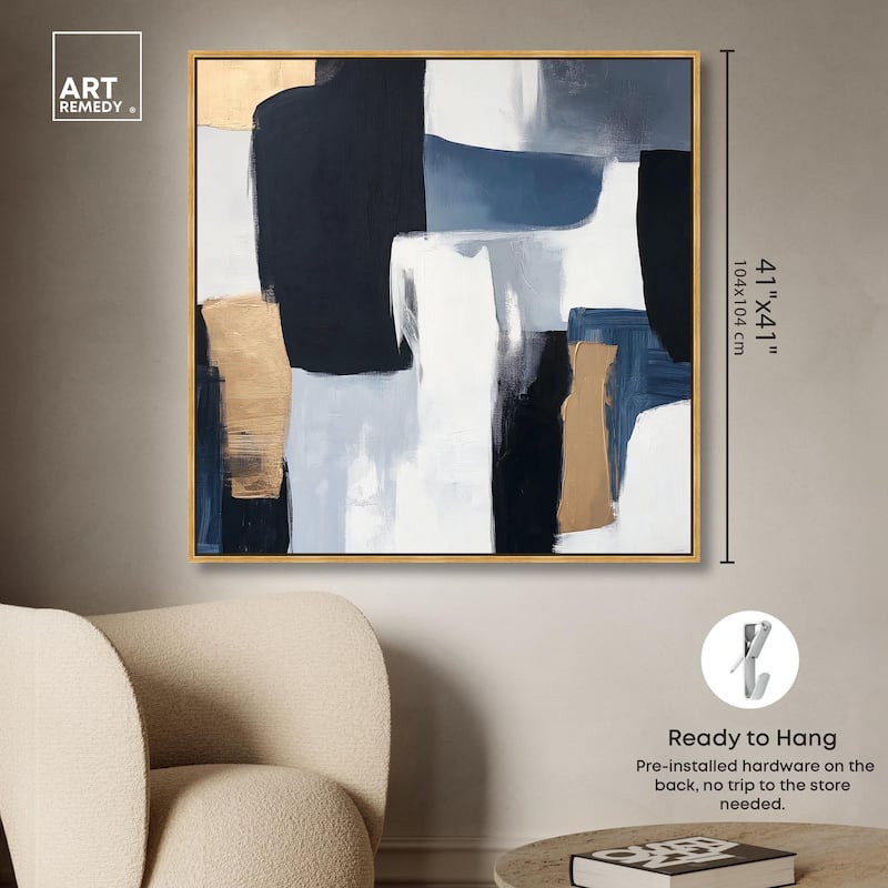 Assembled Color Pallete II Canvas by Art Remedy