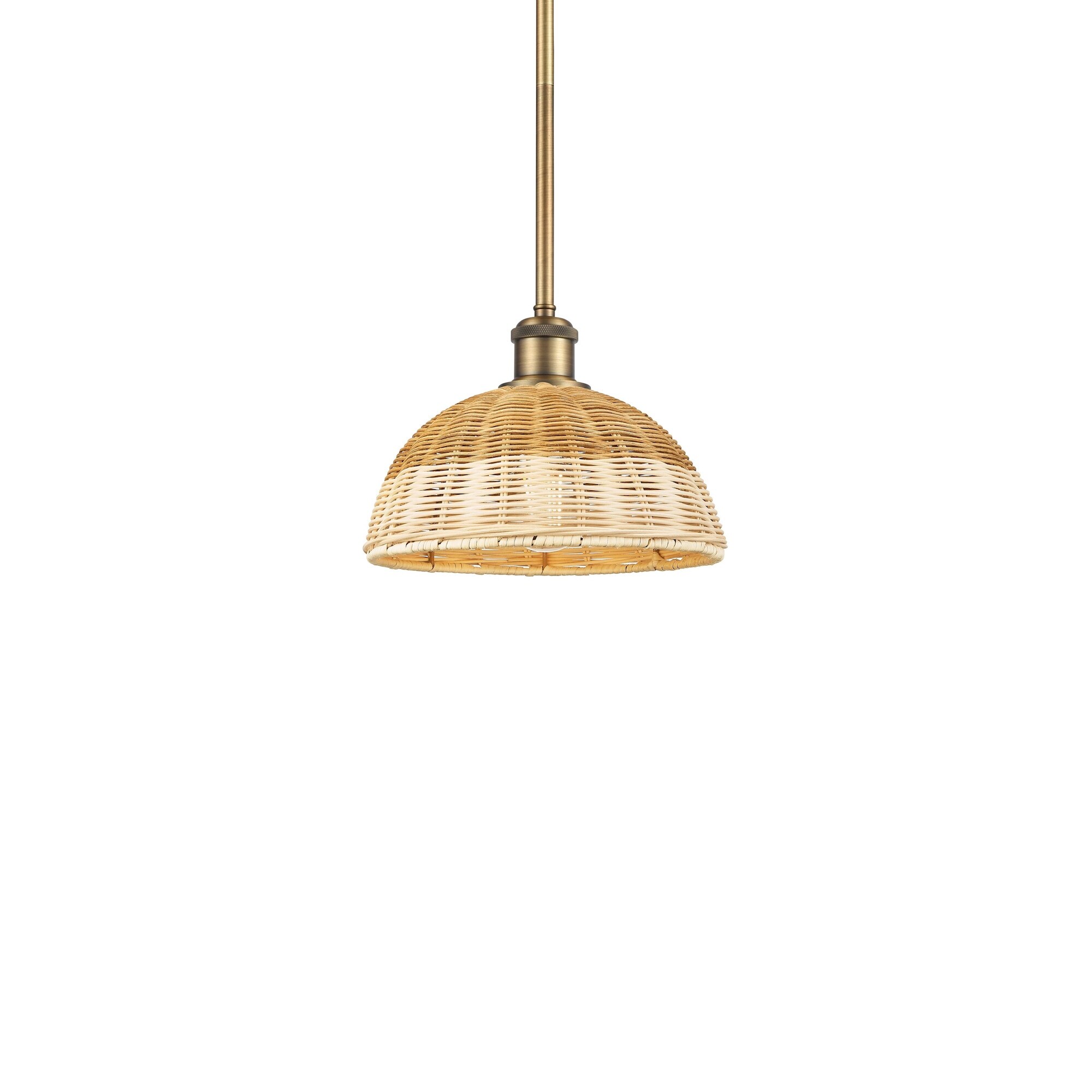 Innovations Lighting 516-1S-8-9 Bristol Natural II Pendant Bristol