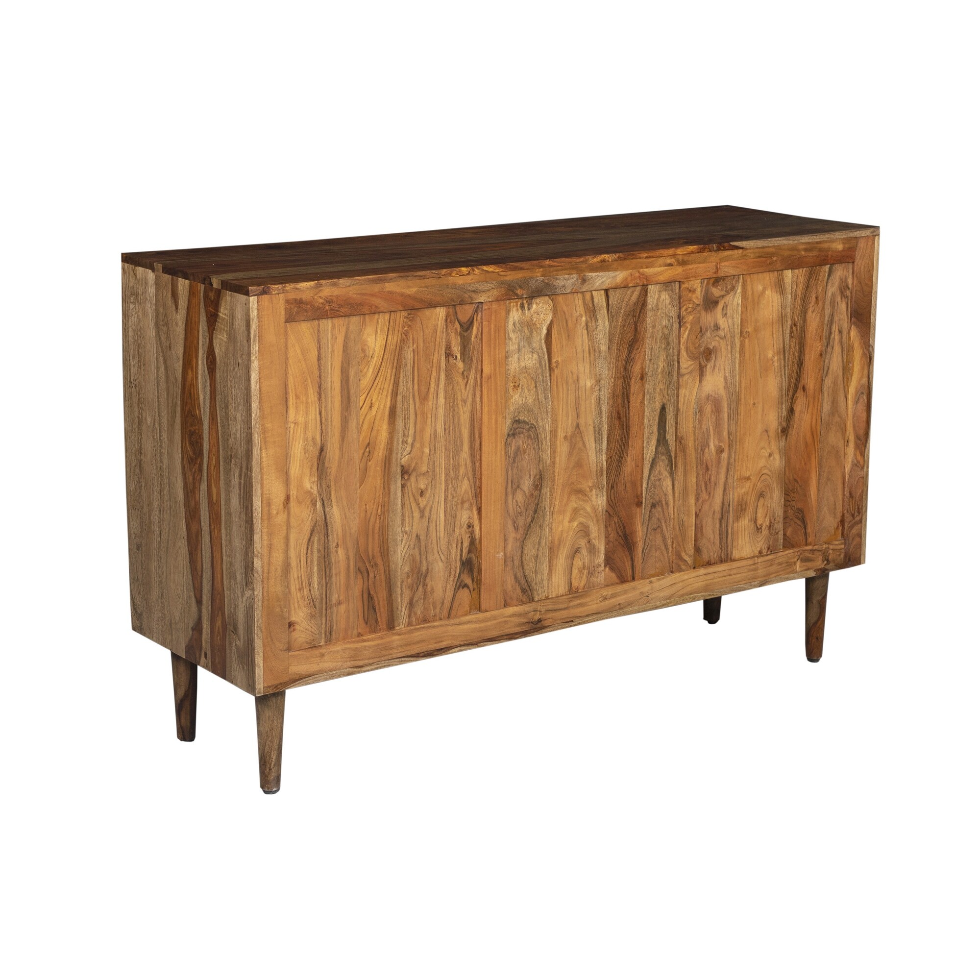porter mid century modern dresser Porter Designs Waves Mid-Century Modern Solid Sheesham Wood Dresser, Brown  - Bed Bath & Beyond