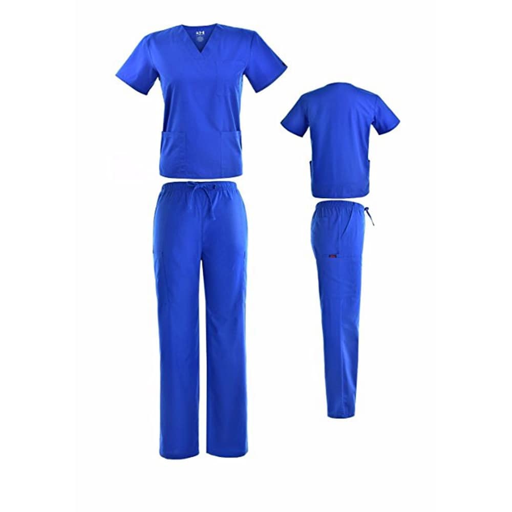 Dsf Medical Uniform Scrub Set Top And Cargo Pants 1836 Unisex Classic Style
