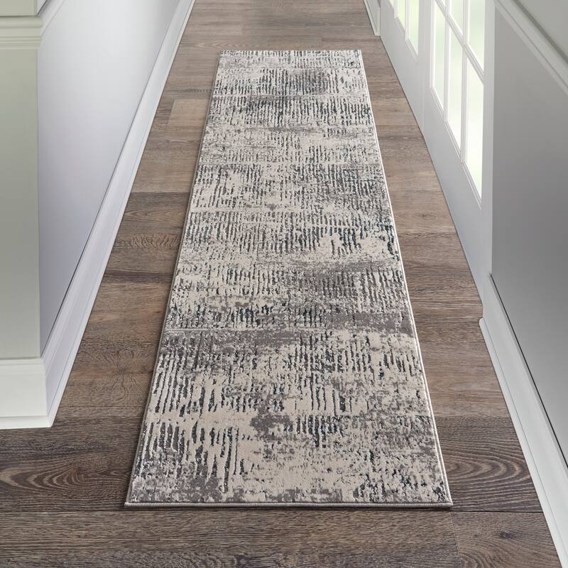 Michael Amini MA90 Uptown Abstract Area Rug