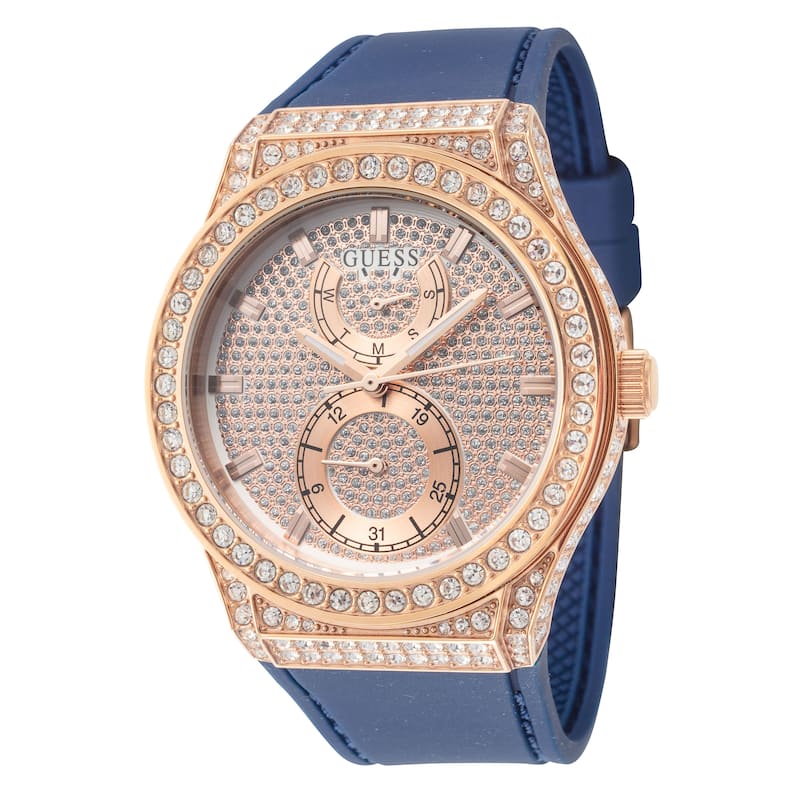 Guess Women's Princess 39mm Quartz Watch GW0439L4 - Blue - One Size