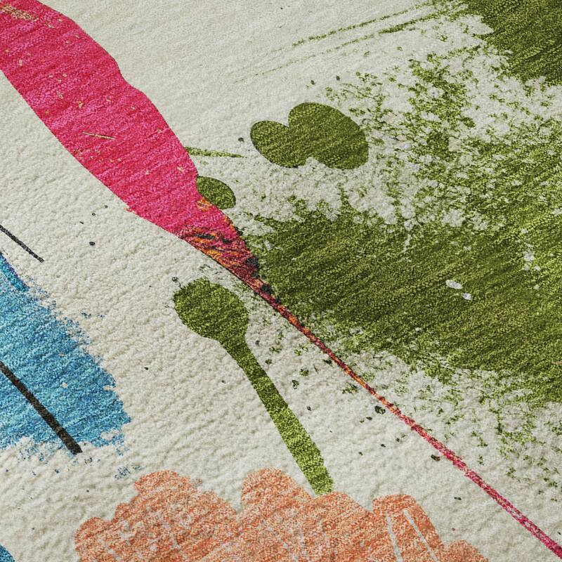 Premium Washable Super Soft Floral Mayfield Rug