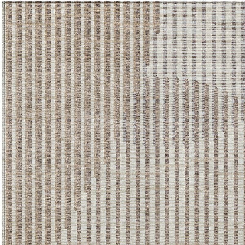 HomeRoots Geometric Transitional Rectangle Outdoor Rug