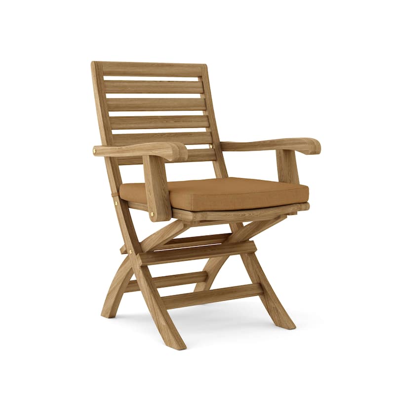 Andrew Teak Outdoor Dining Chair - Foldable (Set of 2)