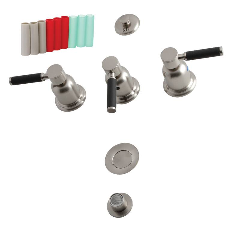 Legacy Three-Handle Deck Mount Bidet Faucet