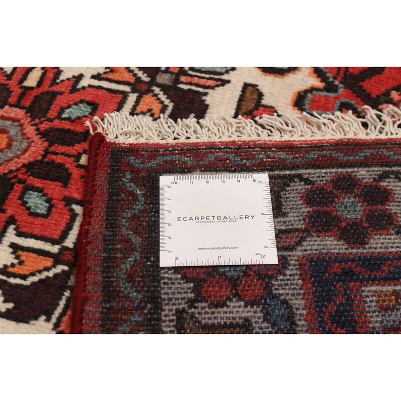 ECARPETGALLERY Hand-knotted Andelz Red Wool Rug - 3'3 x 4'11