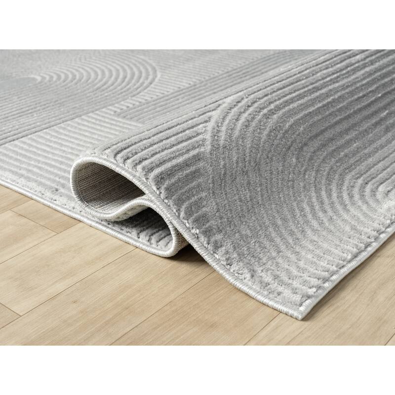 Nuevo Collection Modern Abstract Geometric Area Rug