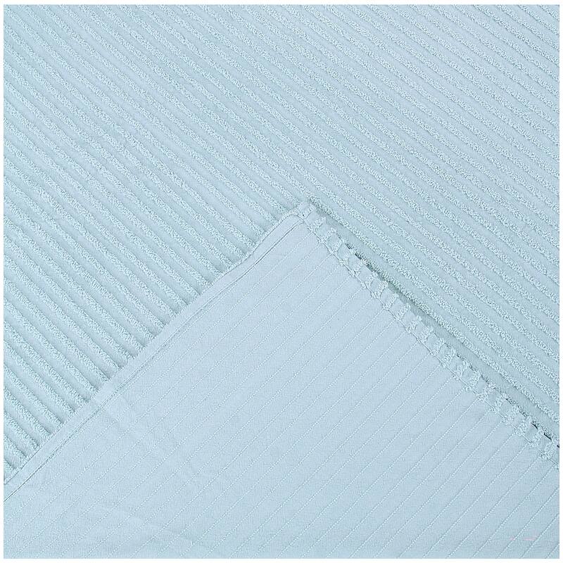 Better Trends Chenille Bedspread Set w/Sham 100% Cotton Soft Lightweight All-Season Fluffy & Cozy Bedding Set Jullian Collection