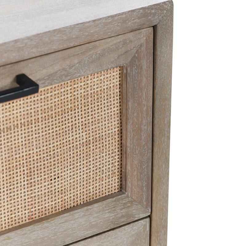 Classic Home Jensen Six-Drawer in Light Brown