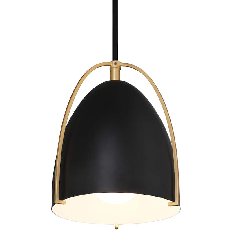 Access Lighting Axel 1 Light Pendant - Matte Black