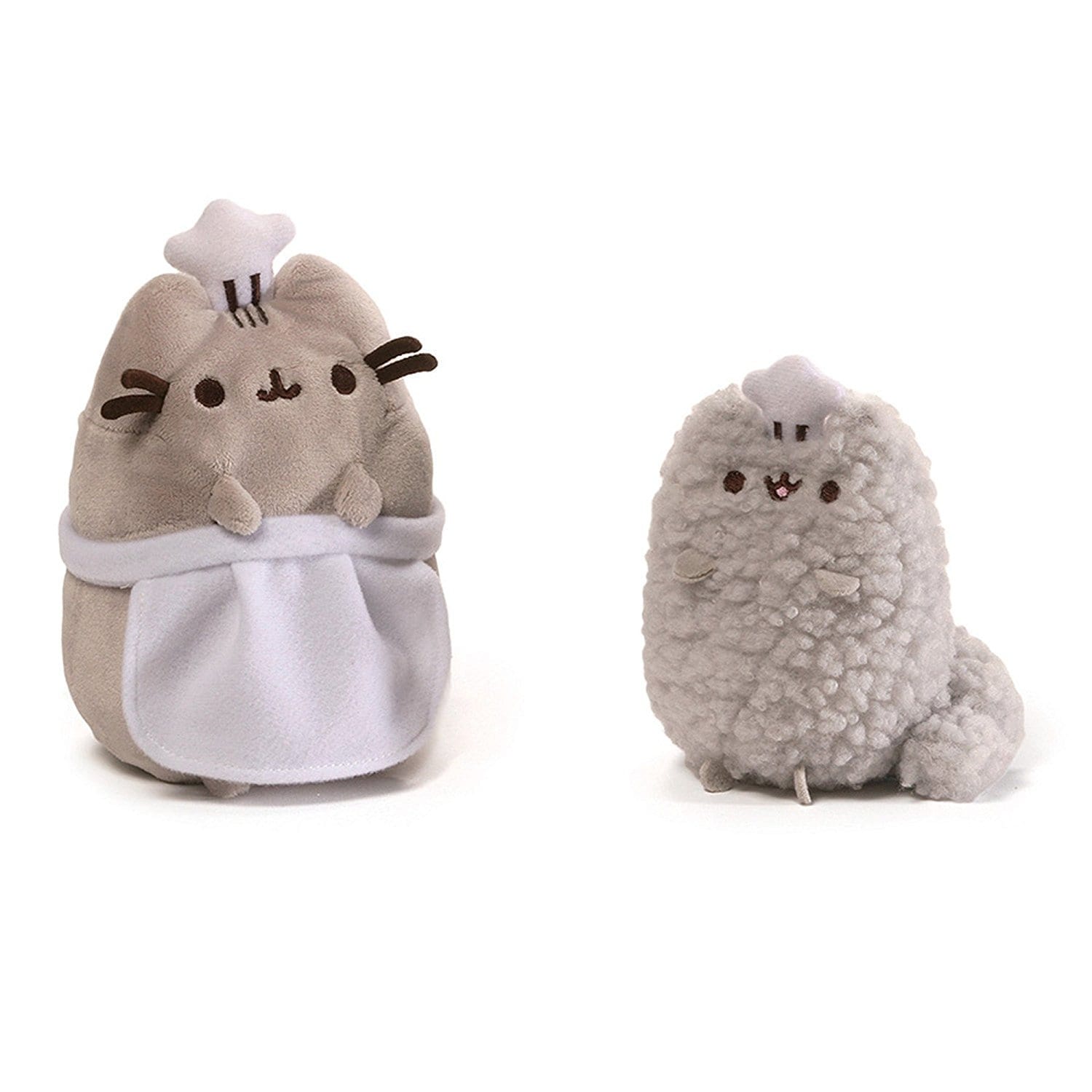 pusheen and stormy plush