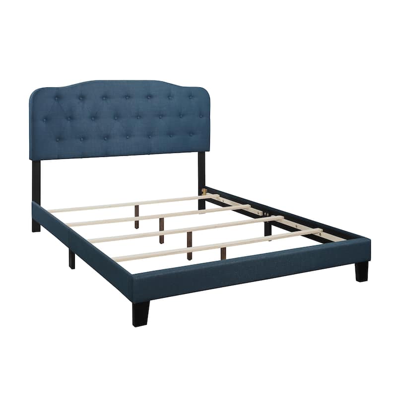 Copper Grove Mantes Upholstered Panel Bed