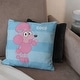 preview thumbnail 3 of 3, Bluey Roll Call Coco 18 Inch Throw Pillow