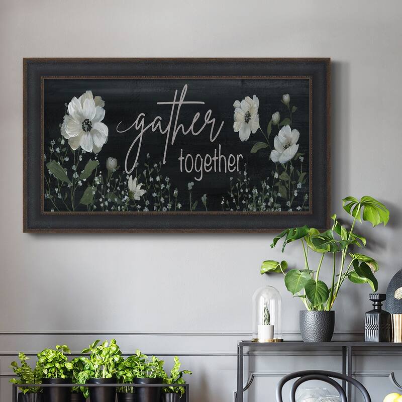 Gather Together Premium Framed Canvas- Ready to Hang