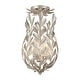 preview thumbnail 1 of 9, Crystorama Lighting Group 563_CEILING Broche 3 Light 10" Wide Antique Silver