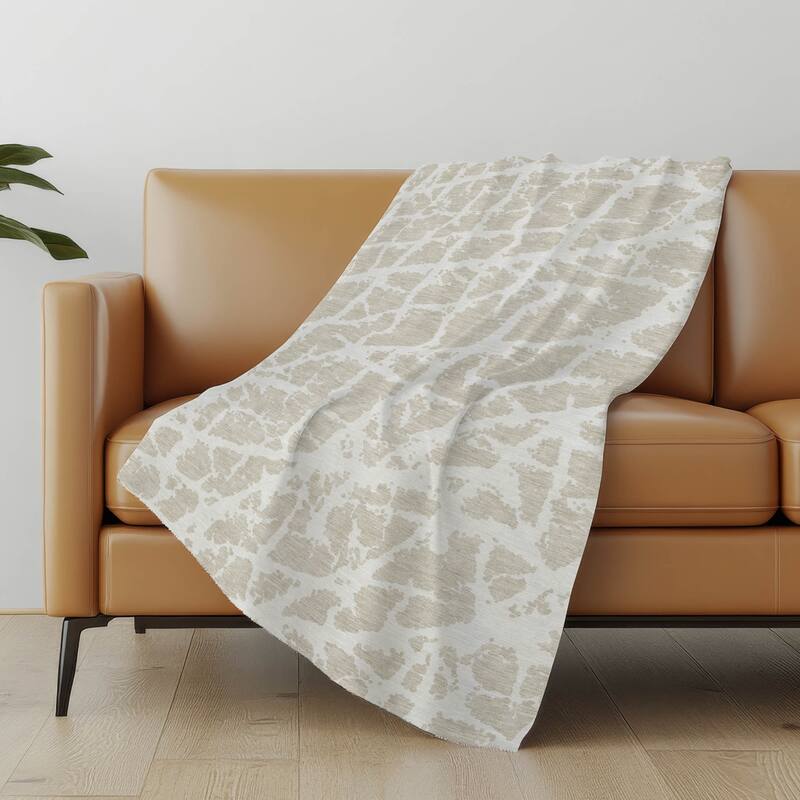 Premium Machine Washable Sherpa Casual Contemporary Throw Blanket