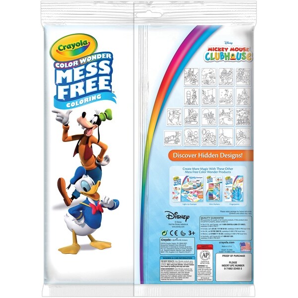 Download Shop Crayola Color Wonder Coloring Pad & Markers-Mickey Mouse Clubhouse - Free Shipping On ...