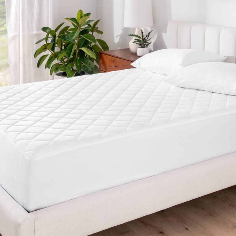 Bare Home Waterproof Quilted Mattress Pad