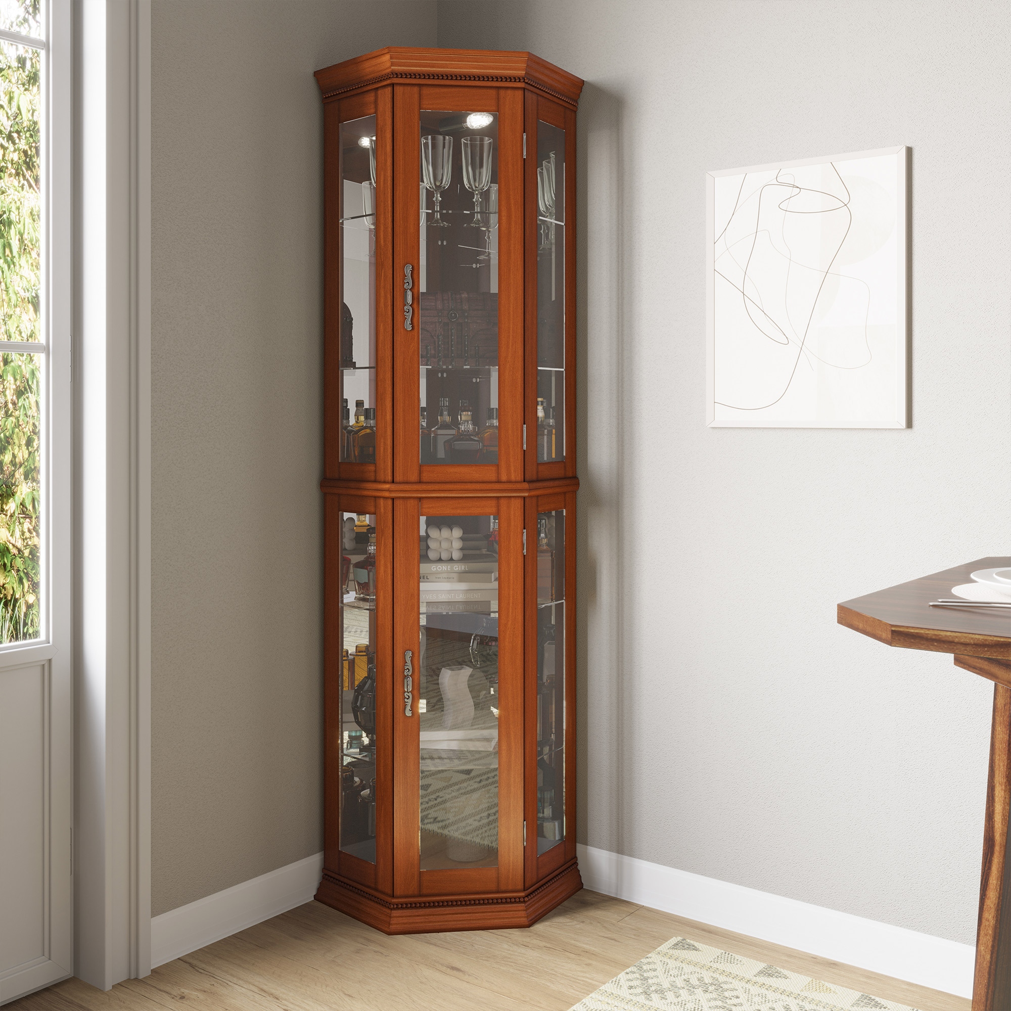 Curio Bookshelves Bed Bath Beyond