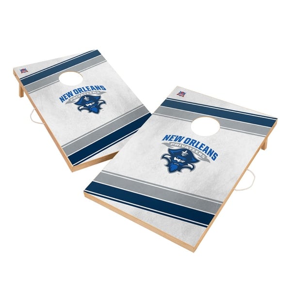 slide 2 of 5, New Orleans Privateers Regulation 2x4 Cornhole Set