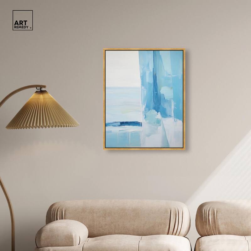 Seraphic Blues I Canvas by Art Remedy