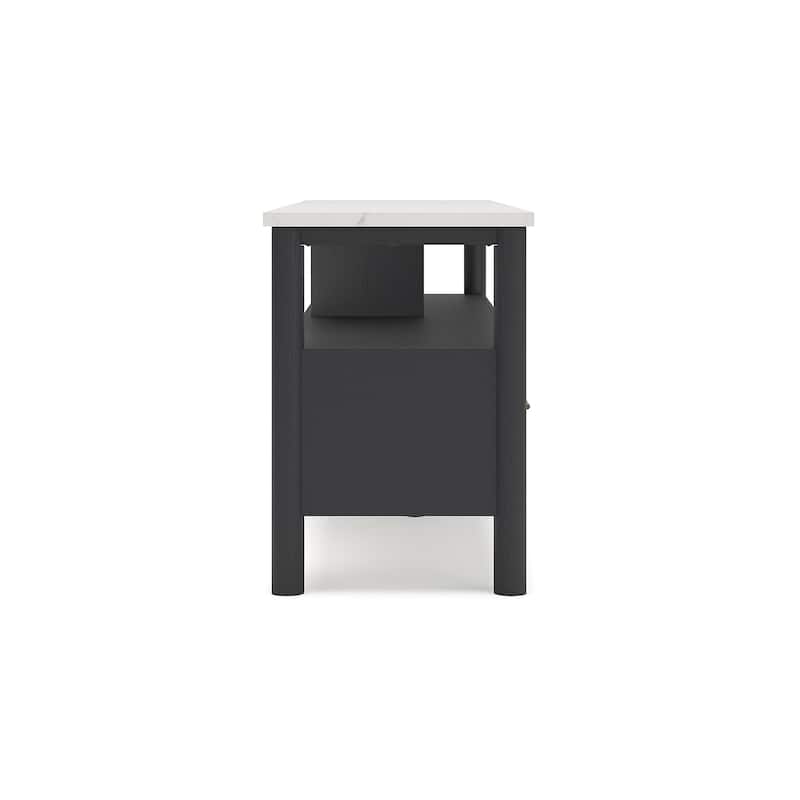 Signature Design by Ashley Cadmori 72" TV Stand for TVs up to 82 - 72"W x 19"D x 27"H