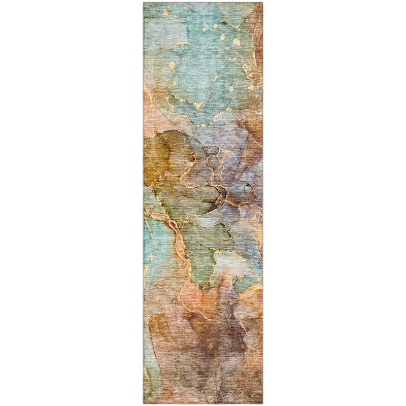 Premium Washable Super Soft Abstract Marble Mayfield Rug