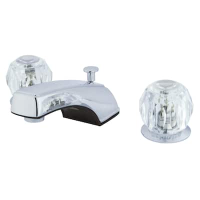 Kingston Brass Americana Widespread Bathroom Faucet with Pop-Up Drain