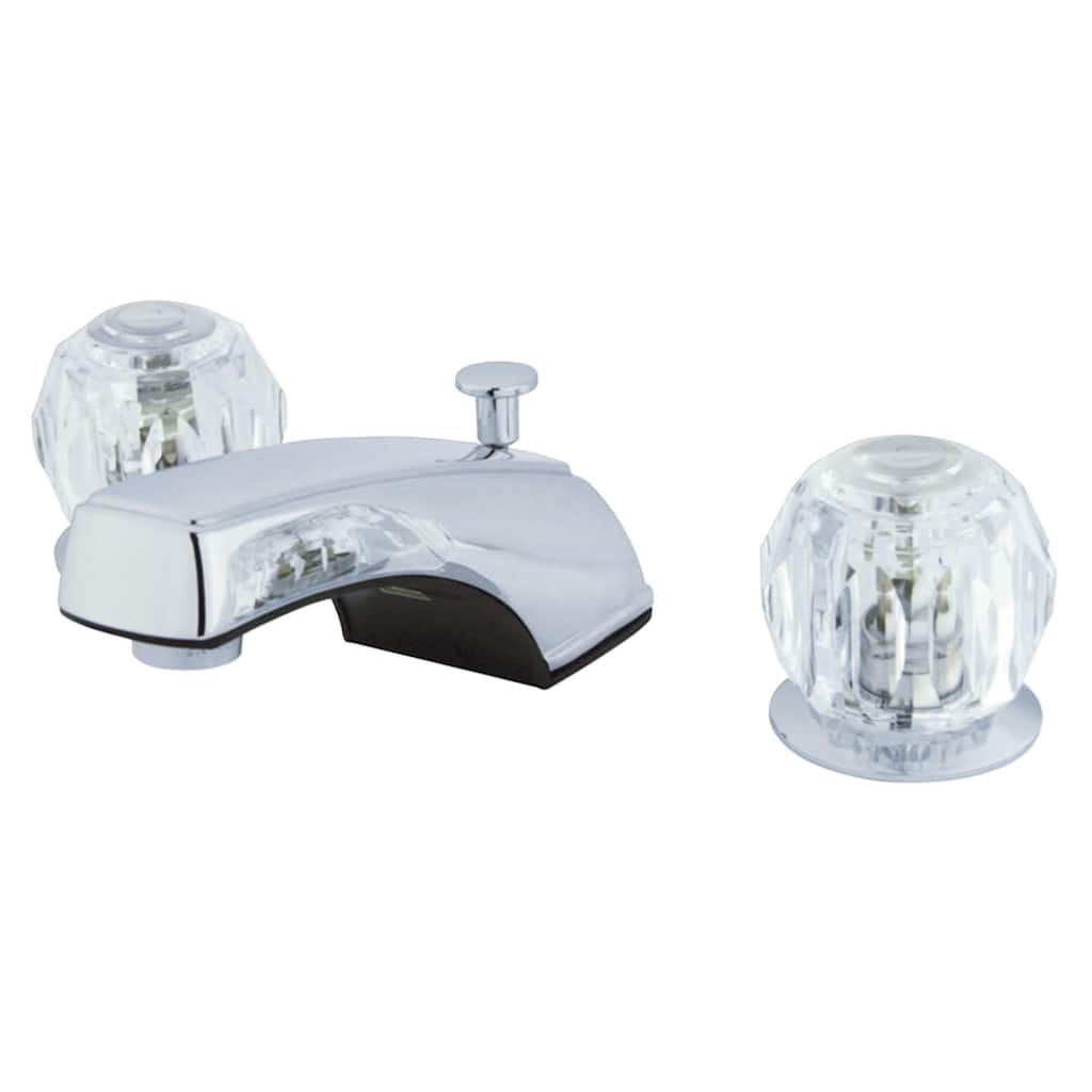 Kingston Brass Americana Widespread Bathroom Faucet with Pop-Up Drain