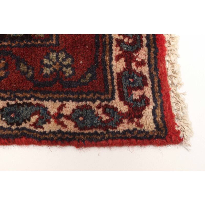ECARPETGALLERY Hand-knotted Anadol Red Wool Rug - 3'5 x 7'0