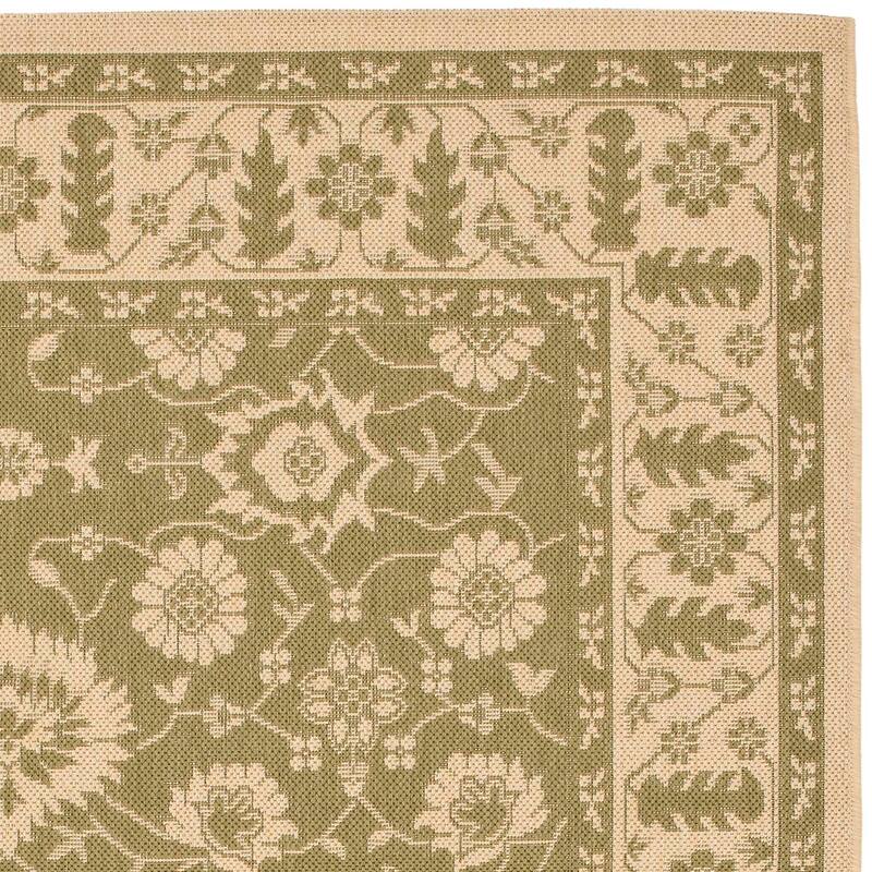 SAFAVIEH Courtyard Felicitas Indoor/ Outdoor Waterproof Patio Backyard Rug