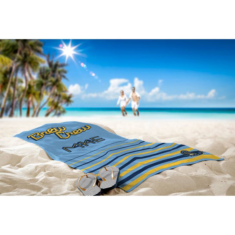 MLB City Connect Printed Beach Towel